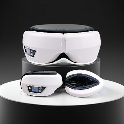 Smart Eye Massage Device with Vibration, Airbag Compression, Bluetooth Music, and Sleep Mask for Eye Relaxation and Fatigue Relief